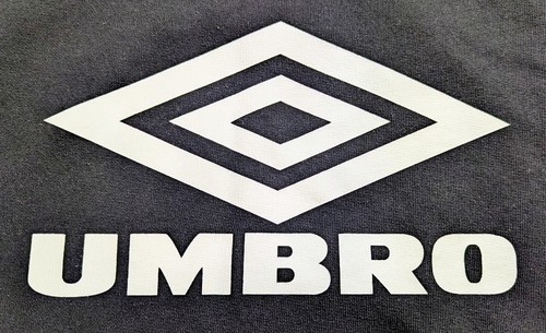 Umbro Cropped Sweatshirt Black Women’s Size S Cotton Long Sleeve Pre-Owned - Picture 4 of 6