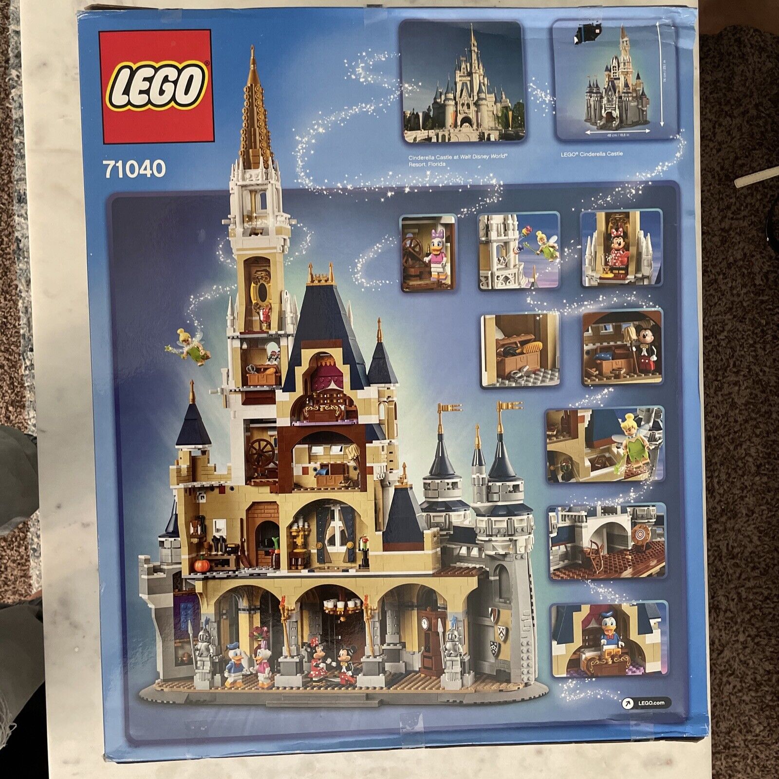 Lego Disney Castle - Set # 71040 Brand New And Factory Sealed - Out Of Print!
