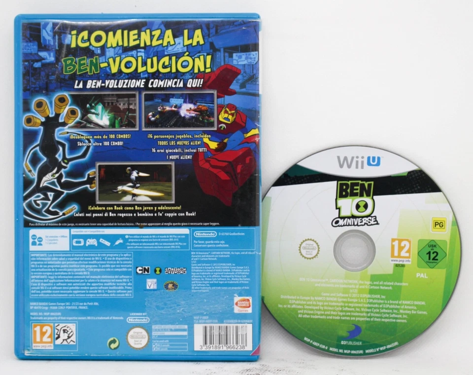 BEN 10 OMNIVERSE - NINTENDO WIIU WII U - PAL ESPAÑA - BEN10 1, foto 2 de 2