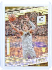 2022-23 Panini Chronicles Asia Prestige WALKER KESSLER Jazz GOLD RC Rookie 3/8