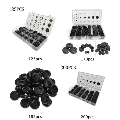 Hochwertige Gummidichtung für Autokabel komplett Firewall Loch Stecker Kit - Bild 12 von 18