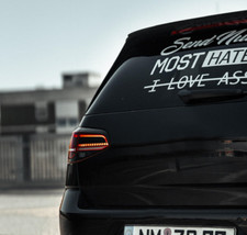 Heck Scheibe Auto Aufkleber 30 cm - 46 FARBEN Attraktief limited Edition Sticker