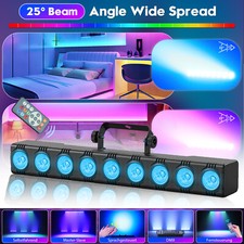9LED RGBW Wall Wash Bar Light 4in1 DMX DJ Party Stage Show Display w/Remote