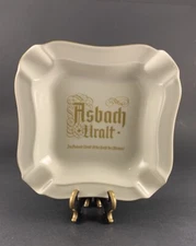Asbach Uralt Brandy Advertising Cigar Ashtray Bavaria Heinrich & Co Germany 5.5"
