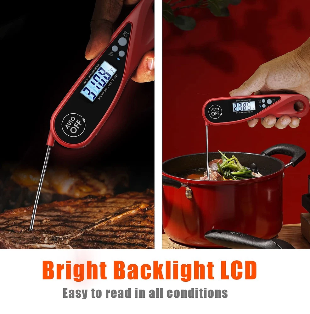 Meat Thermometer Digital Fast Instant Read Food Thermometer For Cooking Candy Ma