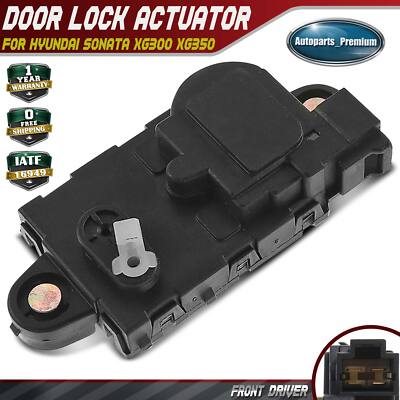 Door Lock Actuator Front Left Driver For Hyundai Sonata XG300 XG350 9573538000
