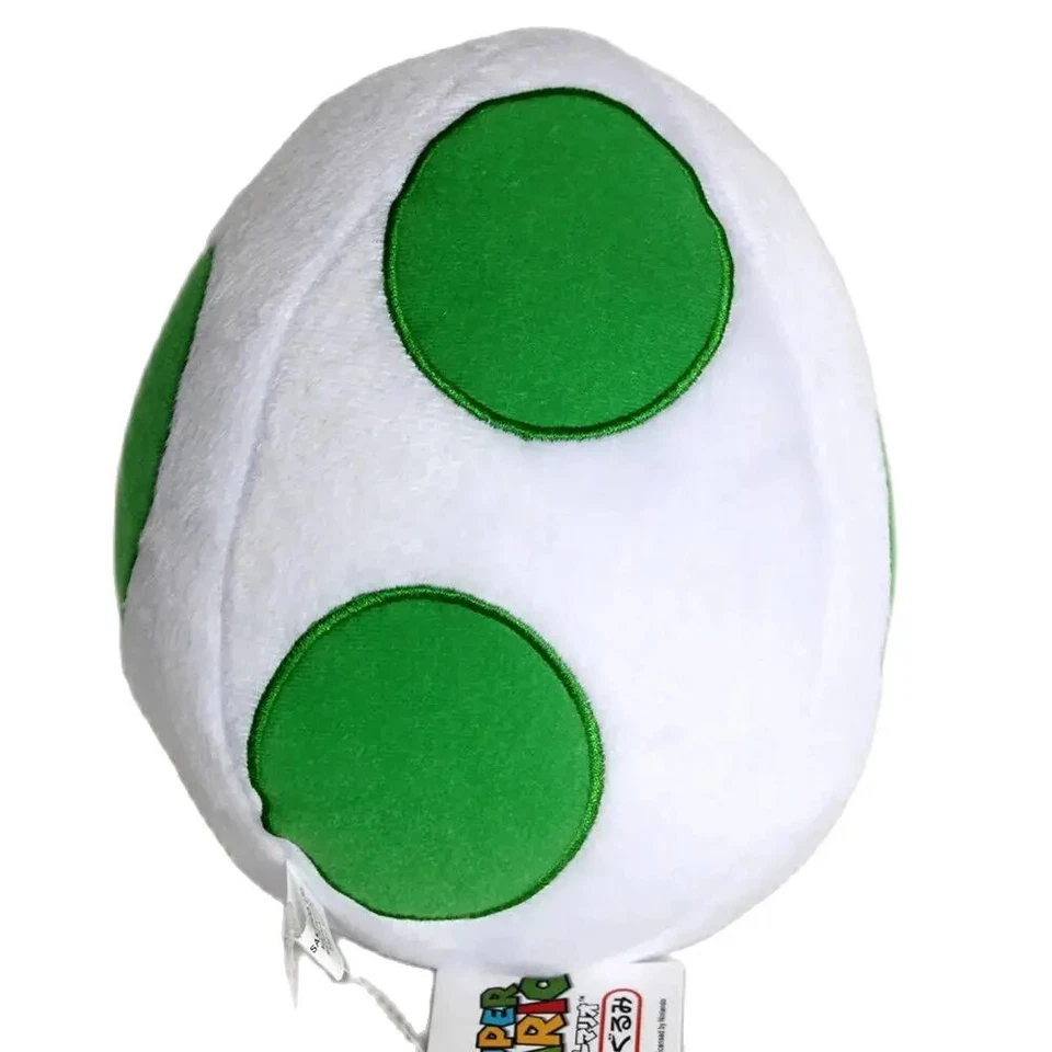 Super Mario Yoshi’s Island Yoshi Egg 8" Stuffed Animal Switch Game Plush Toy - Image 3 of 4