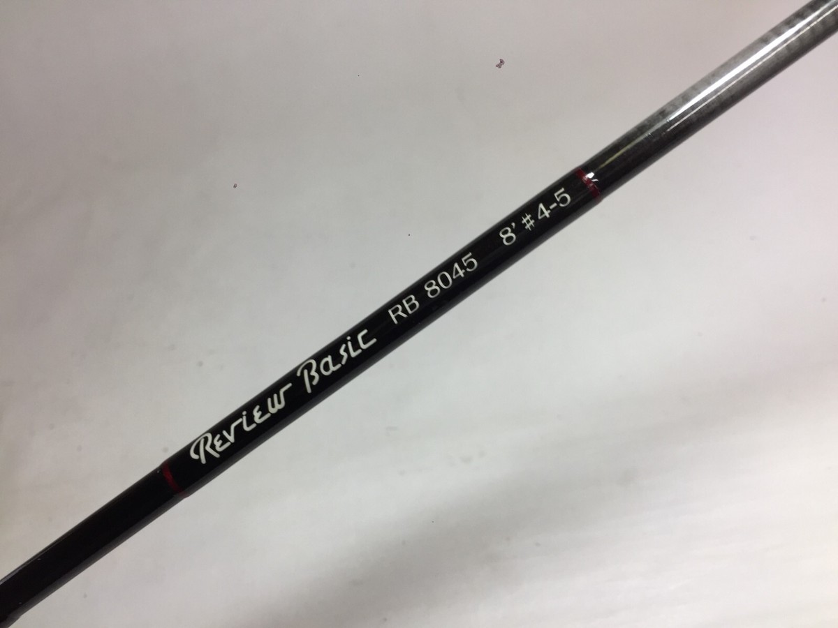32910) REVIEW Basic RB8045 8' #4-5 for Fly Fishing Rod | eBay