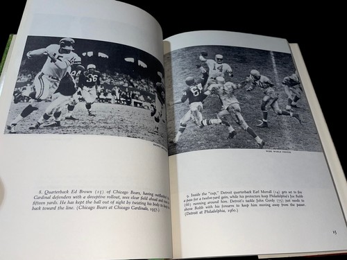 How the Pros Play Football - 1st Edition 1964 - Bill Dudley - Dust Jacket HC - Picture 7 of 9