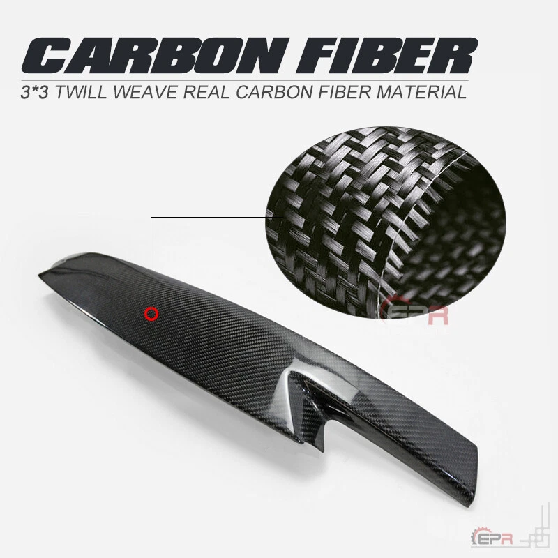 For Mazda MX5 Miata ND Carbon Fiber Front Grill Cover Grilles Tuning Body Kit Foto 2 de 4