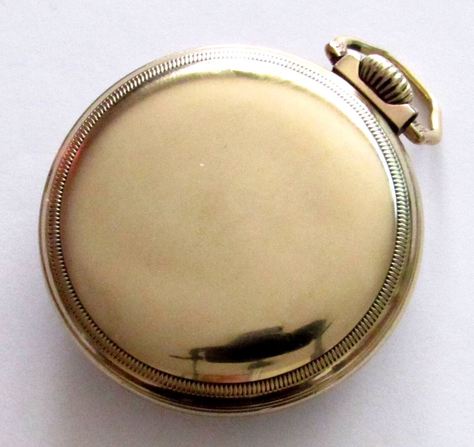 Vintage Waltham Premier Pocket Watch 16 size 21 jewel 10K RGP case RUNS