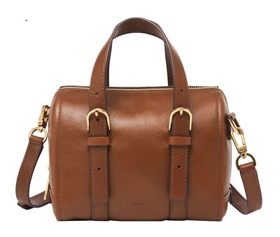 FOSSIL Carlie Mini Satchel Umhängetasche Handtasche Tasche Brown