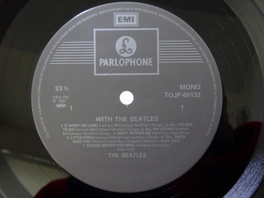 LP Beatles With The Beatles TOJP60132 PARLOPHONE 未開封 /00260 The Beatles – With The Beatles – Vinyl (DMM, LP, Album + 3