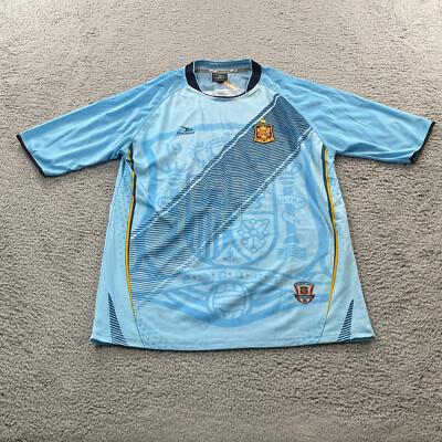 ESPANA RFCF Spain Blue Soccer Jersey One Size Fits All Crest Stash