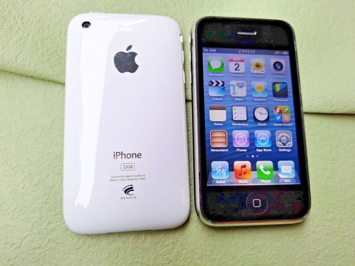100% working Apple iPhone 3GS 32GB 16GB 8GB White Black (Unlocked) A1303  (GSM)