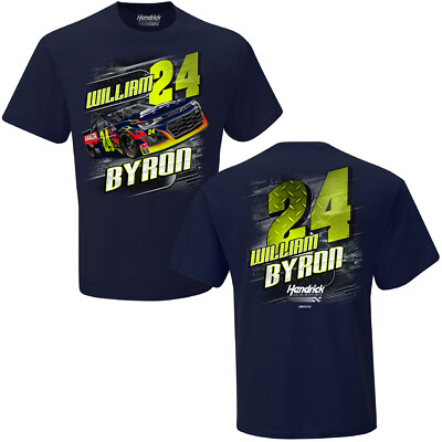 William Byron 2020 Checkered Flag Sports #24 Axalta Camber Tee FREE SHIP!