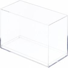 Large Clear Box Acrylic Display Case for 1:30 Scale Cars 6.7 x 4 x 5.3 Inch M...