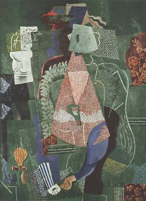 PABLO PICASSO Portrait De Jeune Fille 19.75