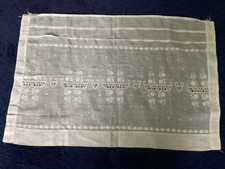 Edwardian Fine Voile with Delicate Embroidery Small Apron Panel