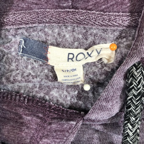Roxy Hoodie Women’s Small Purple Beach Costal Surf Thin Stretch - Picture 6 of 11
