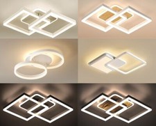 40W Design Deckenlampe LED Wohnzimmer Esszimmerlampe Dimmbar mit Fernbedienung