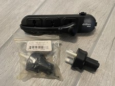 Simran SM-60 110-220 3 Outlet Strip  2 NEMA 5-15R to BS1363 YL-6015 plugs
