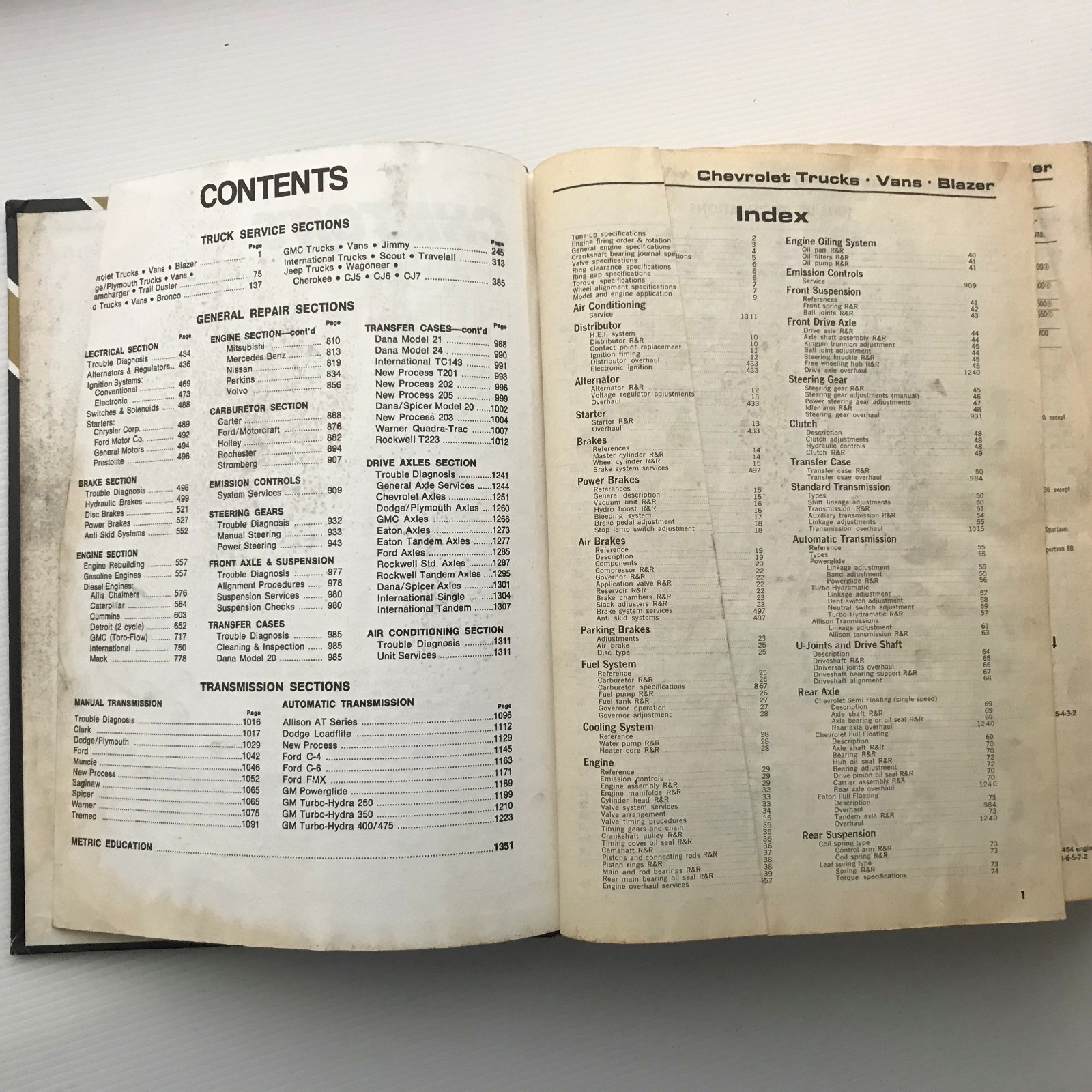 Chilton Service Manuals: Truck and Van Repair Manual, 1971-1978 by Chilton  Automotive Editorial Staff (1980, Paperback, Collector's) | eBay