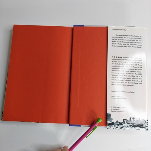 W.E.B. Griffin *THE FIGHTING AGENTS* Putnam Hardcover First Edition SIGNED! - Imagen 18 de 18