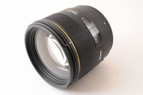 【COMO NUEVO】SIGMA AF 85mm F/1.4 EX DG HSM Lente Retrato Para Montaje F + Capu... - Imagen 3 de 14