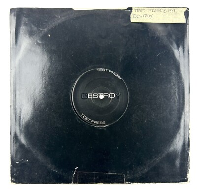 Ray Keith - Destroy UK 1992 Breakbeat Hardcore Vinyl 12  Record Test Pressing VG