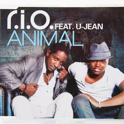 Music Musik MAXI CD R.I.O. Feat. U-Jean   Animal Sehr Gut