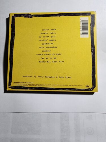 John Hiatt - Little Head 1997 Capitol Digipak w/Booklet VG+ CD50 - Picture 2 of 2