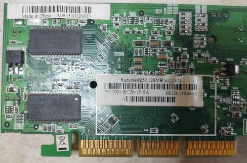 Scheda video Radeon 9250 128MB V/D/VO vintage - Photo 3/4