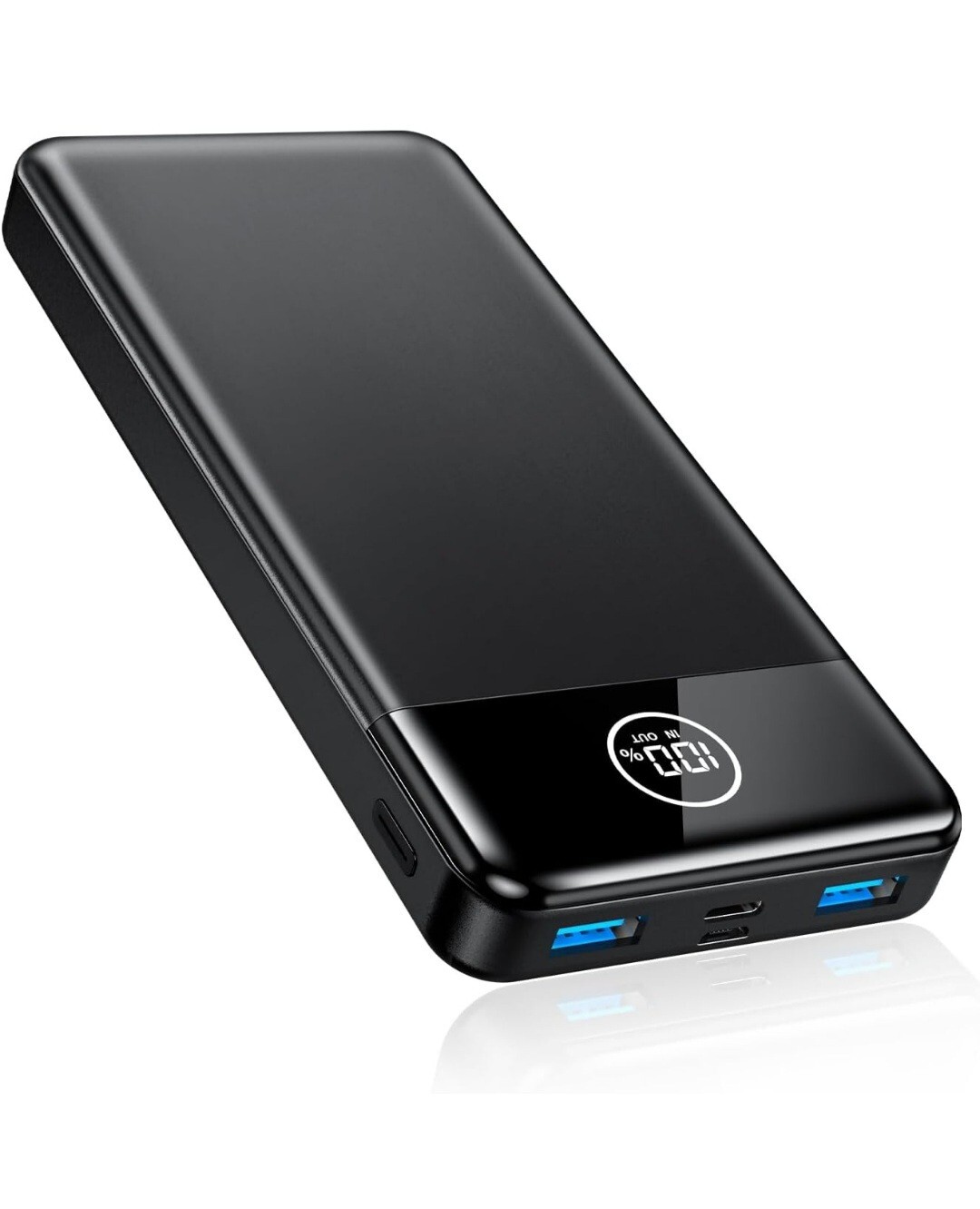 Portable 33800mAh Power Bank with 22.5W Fast Charging and USB Port-image