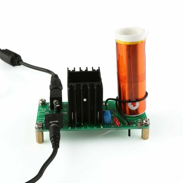 Mini Tesla Coil Plasma Speaker 15w DIY Kit Electronic Field Music