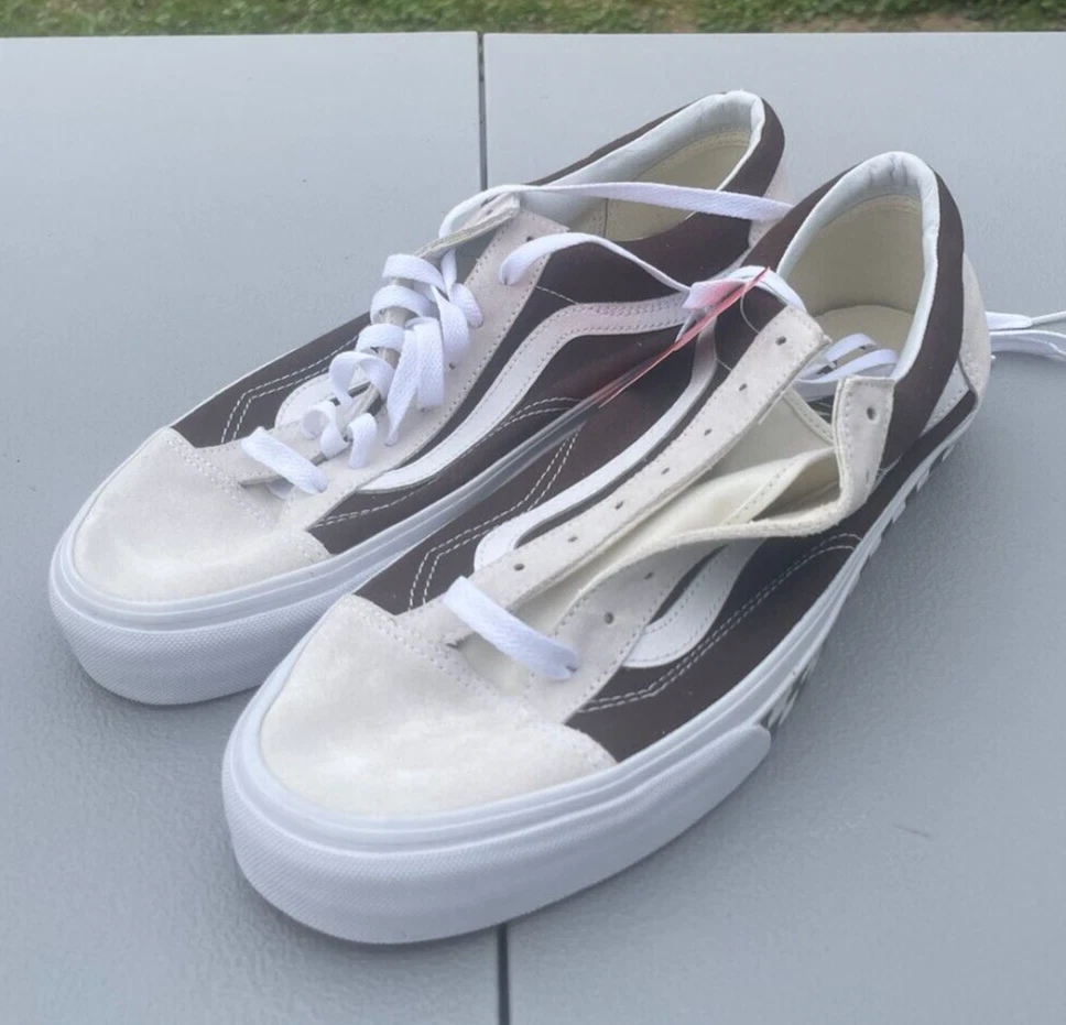 Size 12 Style 36 BMX Checkerboard White Brown VN0A3DZ3UD8
