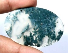 88.00 Ct Beautiful Natural African Moss Agate Untreated AAA  Gemstone