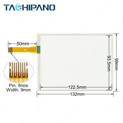 1PC  for   LT3301-L1-D24-K Panel Glass Touch Screen
