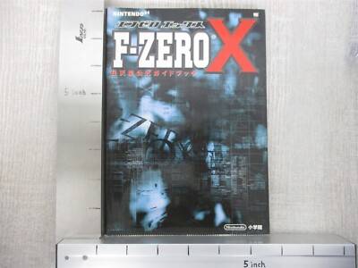 F ZERO X Nintendo Official Guide N64 Japan Book 1998 SG51 | eBay