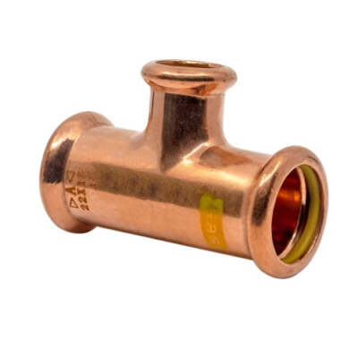 KUPFER PRESS FIT GASREDUZIERENDES ABZWEIG-T-Stück