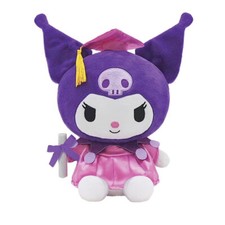 Plush - Hello Kitty and Friends - Kuromi Graduation Robe Dress 9" Toy Doll