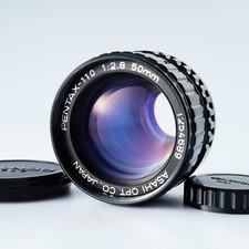 Objectif Prime PENTAX 110 50mm F/2.8 MF Pour Auto 110 Avec Filtre Venu Du JAPON