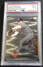 1998 MARK McGWIRE PINNACLE MUSEUM COLLECTION #PP56 PSA 9 CARDINALS POP 2