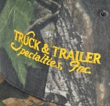 Truck  Trailer Specialties Inc Mossy Oak Camo Strapback Hat NOS NWT NEW