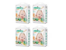 Diapers size 3 11-20 lbs , 280 Pcs, 4 Pack special 70 Pcs. Each. Chlorine Free.