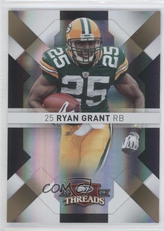 2009 Donruss Threads Century Proof Gold 24/50 Ryan Grant #37 0b5