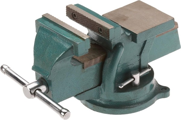 BrüDer Mannesmann Schraubstock, 100 Mm, Drehbar, Guss | M73010 - Werkstatt-image