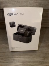 DJI Mic Mini 2 TX  1 RX  Charging Case iPhone/Camera/Android- NEW- FAST SHIP