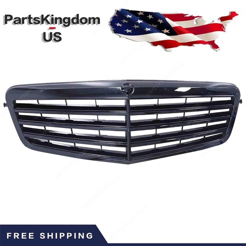 A2128800583 Glossy Black Front grille For 2010-13 Mercedes Benz W212 E-Class 