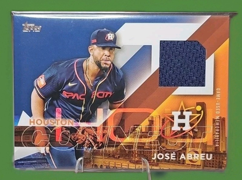 2024 Topps Series 2 - City Connect Swatch Collection José Abreu #CC2-JA Astros